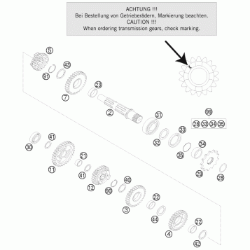 TRANSMISSION II - COUNTERSHAFT