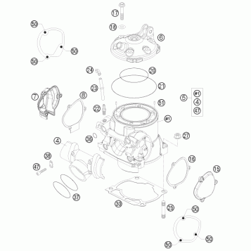 CYLINDER, CYLINDER HEAD