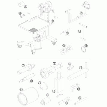 Special tools (engine)
