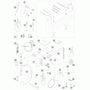 Special tools (engine)