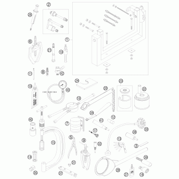 Special tools (engine)