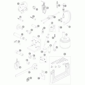 Special tools (engine)