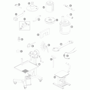 Special tools (engine)