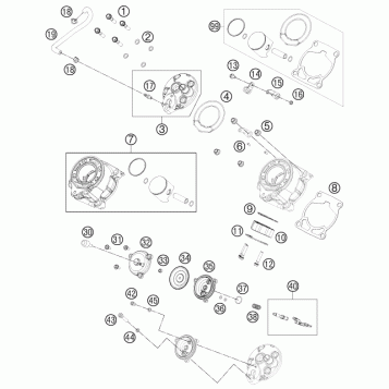 CYLINDER, CYLINDER HEAD