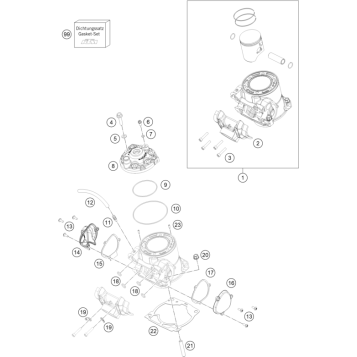 CYLINDER, CYLINDER HEAD