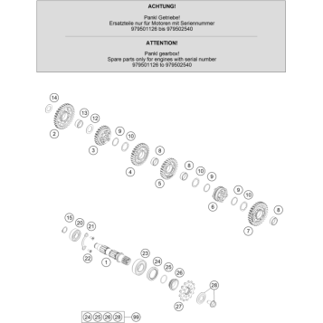 TRANSMISSION II - COUNTERSHAFT