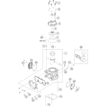 CYLINDER, CYLINDER HEAD