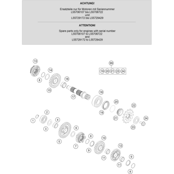 TRANSMISSION II - COUNTERSHAFT