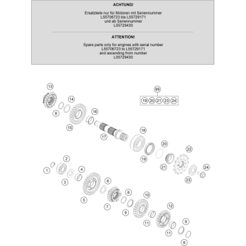 TRANSMISSION II - COUNTERSHAFT