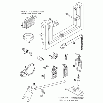 Special tools (engine)