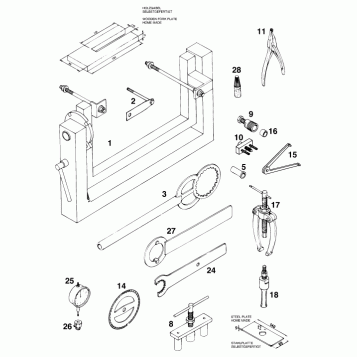 Special tools (engine)