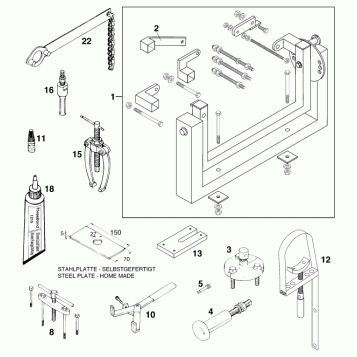Special tools (engine)