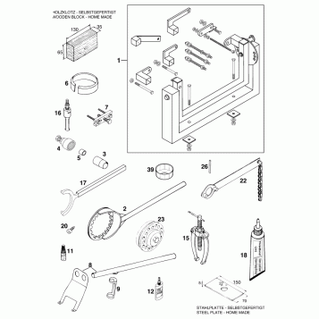 Special tools (engine)