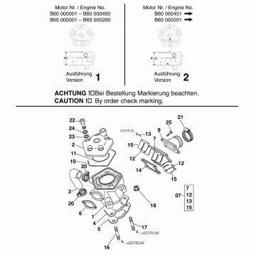 CYLINDER, CYLINDER HEAD
