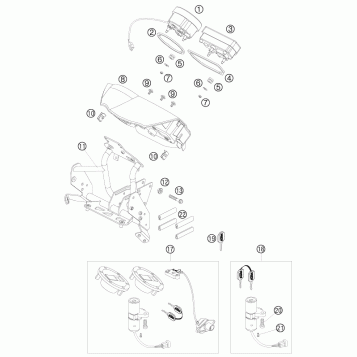 INSTRUMENTS / LOCK SYSTEM
