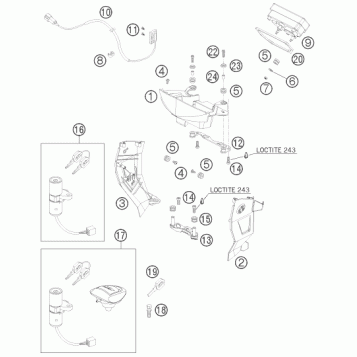 INSTRUMENTS / LOCK SYSTEM