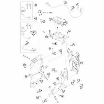 INSTRUMENTS / LOCK SYSTEM