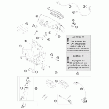 INSTRUMENTS / LOCK SYSTEM