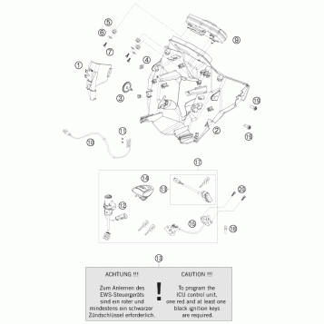 INSTRUMENTS / LOCK SYSTEM