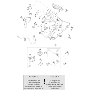 INSTRUMENTS / LOCK SYSTEM
