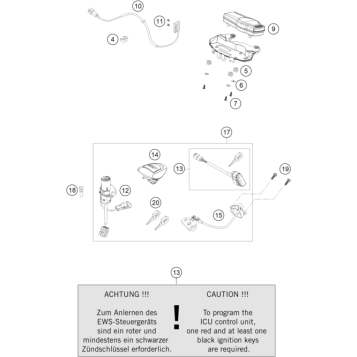 INSTRUMENTS / LOCK SYSTEM