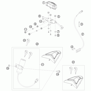 INSTRUMENTS / LOCK SYSTEM