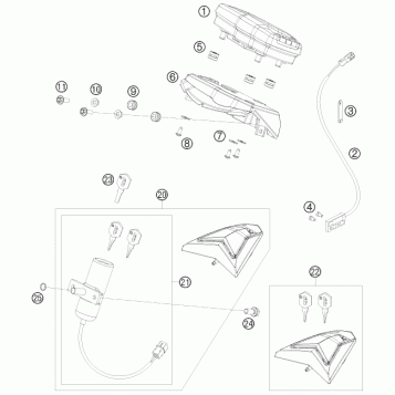 INSTRUMENTS / LOCK SYSTEM