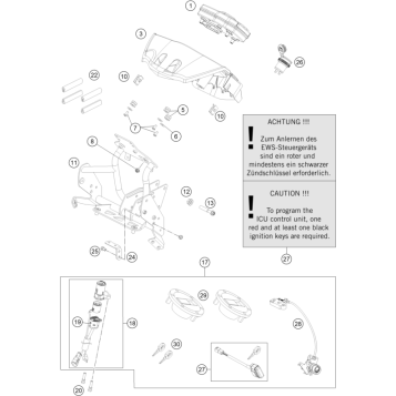 INSTRUMENTS / LOCK SYSTEM