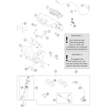 INSTRUMENTS / LOCK SYSTEM