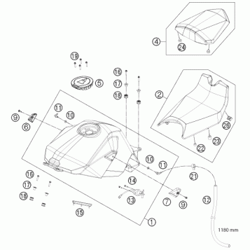 TANK, SEAT