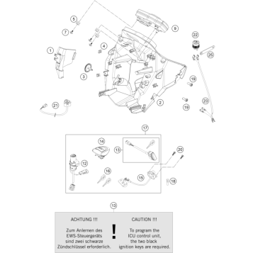 INSTRUMENTS / LOCK SYSTEM