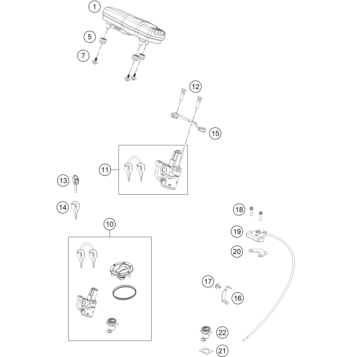 INSTRUMENTS / LOCK SYSTEM