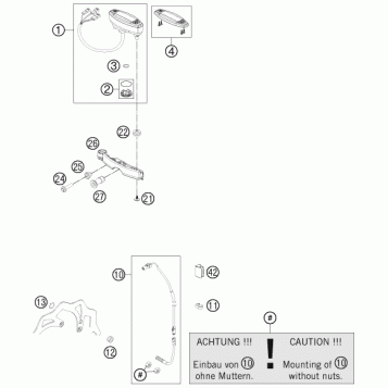 INSTRUMENTS / LOCK SYSTEM