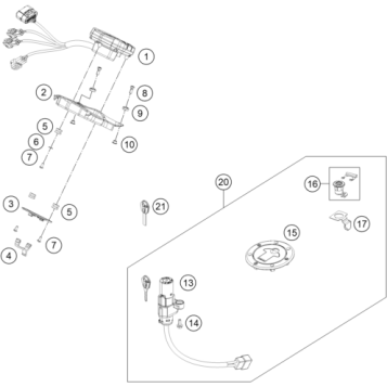INSTRUMENTS / LOCK SYSTEM