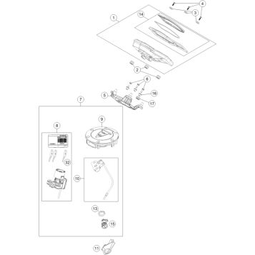 INSTRUMENTS / LOCK SYSTEM