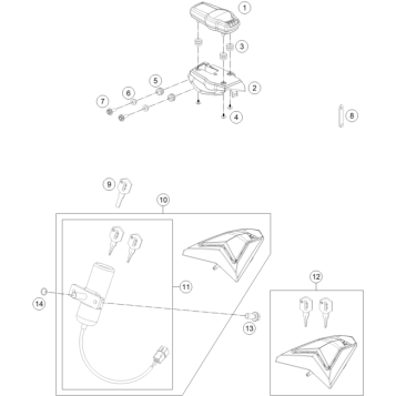 INSTRUMENTS / LOCK SYSTEM