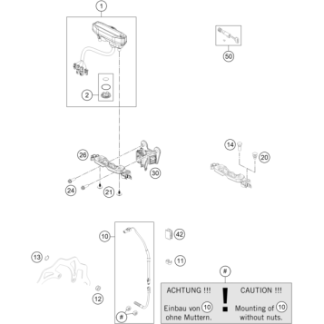 INSTRUMENTS / LOCK SYSTEM