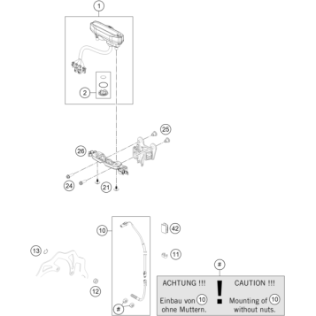 INSTRUMENTS / LOCK SYSTEM