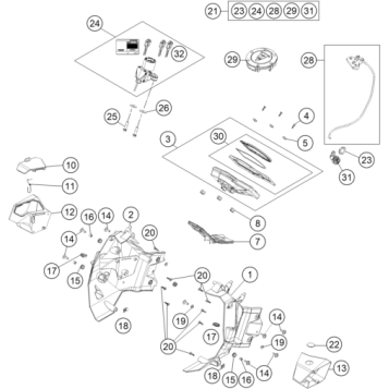 INSTRUMENTS / LOCK SYSTEM