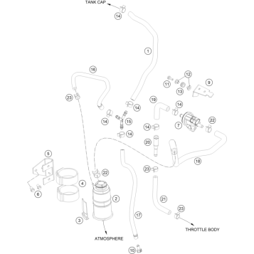 EVAPORATIVE CANISTER