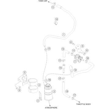 EVAPORATIVE CANISTER