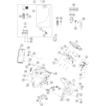 INSTRUMENTS / LOCK SYSTEM