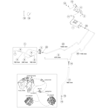 EVAPORATIVE CANISTER
