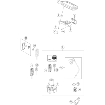 INSTRUMENTS / LOCK SYSTEM