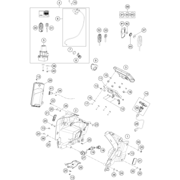 INSTRUMENTS / LOCK SYSTEM
