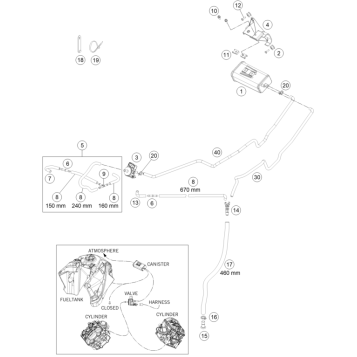 EVAPORATIVE CANISTER