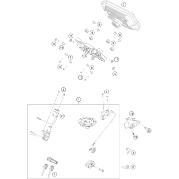 INSTRUMENTS / LOCK SYSTEM