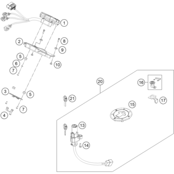 INSTRUMENTS / LOCK SYSTEM