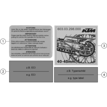 TECHNIC INFORMATION STICKER