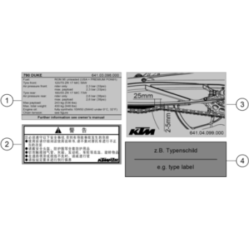TECHNIC INFORMATION STICKER